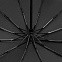 Зонт складной Fiber Magic Major, черный с логотипом в Белгороде заказать по выгодной цене в кибермаркете AvroraStore