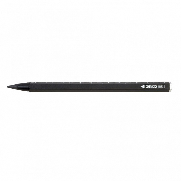 Вечный карандаш Construction Endless, черный с логотипом в Белгороде заказать по выгодной цене в кибермаркете AvroraStore