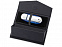 Подарочная коробка для флеш-карт треугольная, синий с логотипом в Белгороде заказать по выгодной цене в кибермаркете AvroraStore