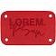 Лейбл Latte, S, красный с логотипом в Белгороде заказать по выгодной цене в кибермаркете AvroraStore