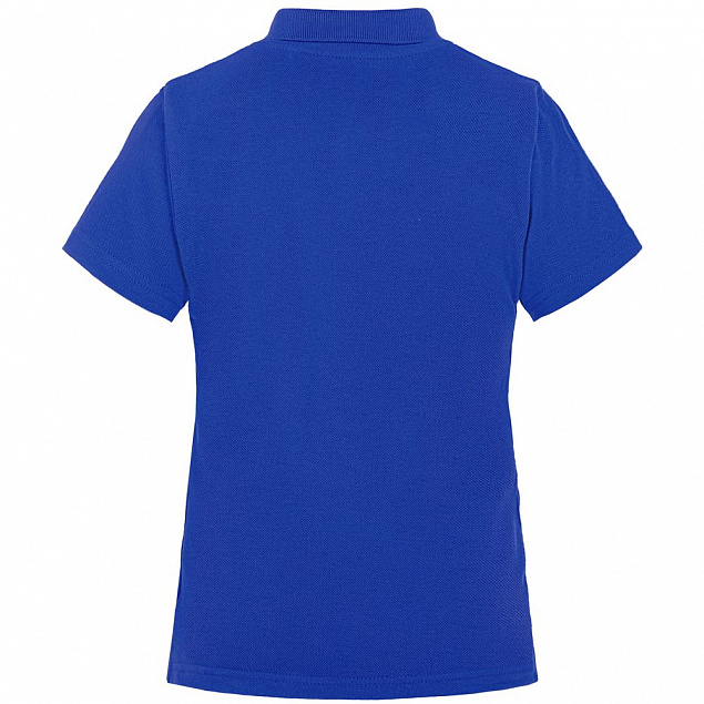 Рубашка поло детская Virma Kids, ярко-синяя с логотипом в Белгороде заказать по выгодной цене в кибермаркете AvroraStore