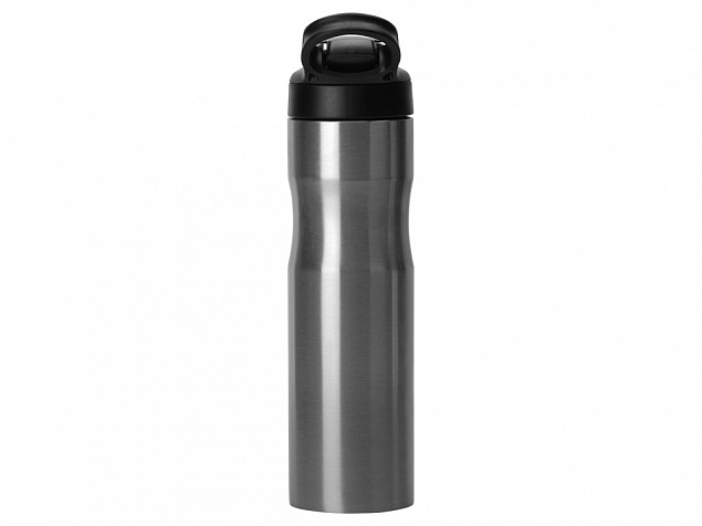 Бутылка для воды Hike Waterline, нерж сталь, 850 мл, серебристый с логотипом в Белгороде заказать по выгодной цене в кибермаркете AvroraStore