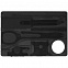 Набор инструментов SwissCard Lite, черный с логотипом в Белгороде заказать по выгодной цене в кибермаркете AvroraStore