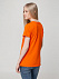 Футболка женская T-bolka Lady, оранжевая с логотипом в Белгороде заказать по выгодной цене в кибермаркете AvroraStore