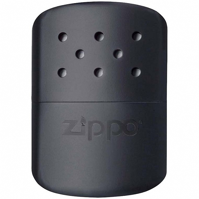 Каталитическая грелка для рук Zippo, черная с логотипом в Белгороде заказать по выгодной цене в кибермаркете AvroraStore
