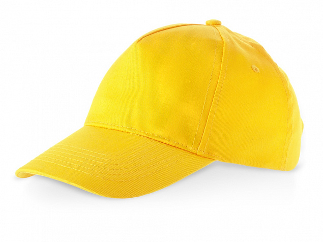 Бейсболка Memphis 5-ти панельная, золотисто-желтый с логотипом в Белгороде заказать по выгодной цене в кибермаркете AvroraStore