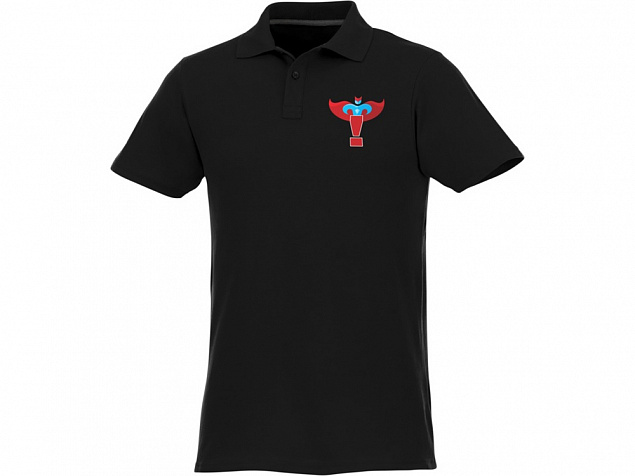Рубашка поло «Helios» мужская с логотипом в Белгороде заказать по выгодной цене в кибермаркете AvroraStore