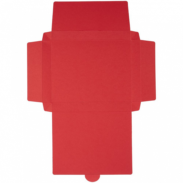 Коробка самосборная Flacky Slim, красная с логотипом в Белгороде заказать по выгодной цене в кибермаркете AvroraStore