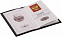 Обложка для паспорта Twill, черная с логотипом в Белгороде заказать по выгодной цене в кибермаркете AvroraStore