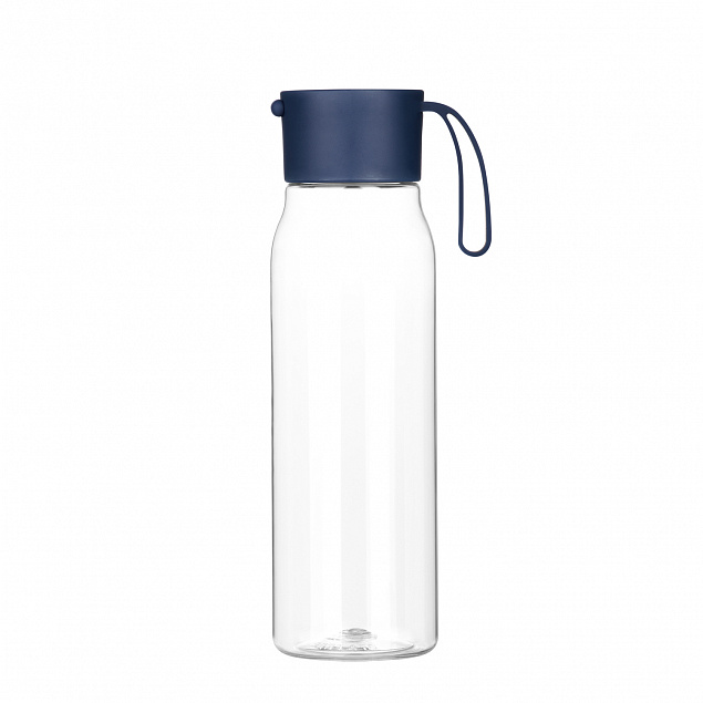 Спортивная бутылка для воды, Step, 550 ml, синяя с логотипом в Белгороде заказать по выгодной цене в кибермаркете AvroraStore