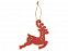 Подвеска деревянная Рождественский олень с логотипом в Белгороде заказать по выгодной цене в кибермаркете AvroraStore