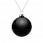 Елочный шар Finery Gloss, 8 см, глянцевый черный с логотипом в Белгороде заказать по выгодной цене в кибермаркете AvroraStore
