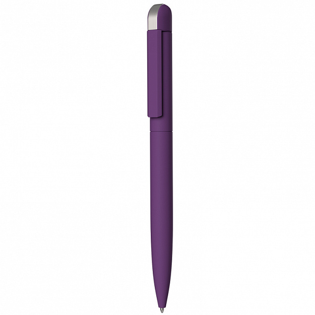 Ручка шариковая "Jupiter", фиолетовый, покрытие soft touch с логотипом в Белгороде заказать по выгодной цене в кибермаркете AvroraStore