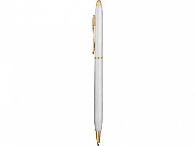 Ручка шариковая Женева белый перламутр с логотипом в Белгороде заказать по выгодной цене в кибермаркете AvroraStore