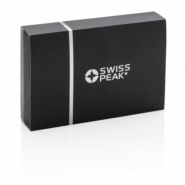 Бумажник Swiss Peak с защитой от сканирования RFID с логотипом в Белгороде заказать по выгодной цене в кибермаркете AvroraStore