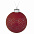 Елочный шар Chain, 10 см, красный с логотипом в Белгороде заказать по выгодной цене в кибермаркете AvroraStore