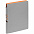 Ежедневник Flexpen, недатированный, серебристо-оранжевый с логотипом в Белгороде заказать по выгодной цене в кибермаркете AvroraStore