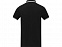 Amarago Мужское поло с коротким рукавом и контрастной отделкой, черный с логотипом в Белгороде заказать по выгодной цене в кибермаркете AvroraStore