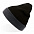 Шапка вязаная  двойная "Wind", с отворотом_темно-серый,100% акрил  с логотипом в Белгороде заказать по выгодной цене в кибермаркете AvroraStore