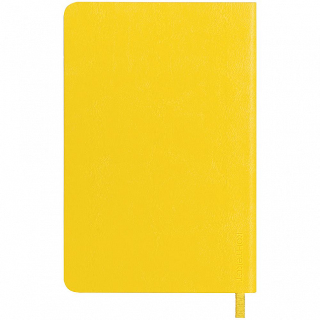 Ежедневник Neat, недатированный, желтый с логотипом в Белгороде заказать по выгодной цене в кибермаркете AvroraStore