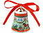 Новогодний колокольчик «Ретро» с логотипом в Белгороде заказать по выгодной цене в кибермаркете AvroraStore