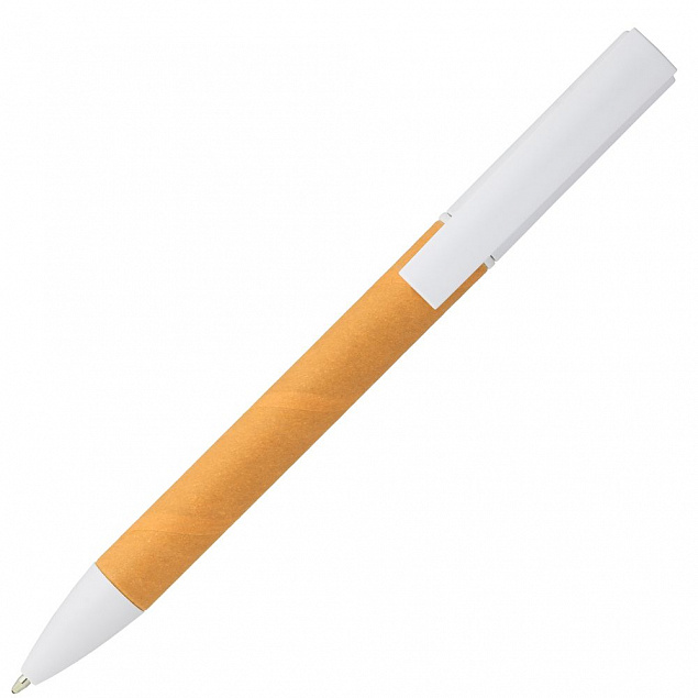 Ручка шариковая Pinokio, оранжевая с логотипом в Белгороде заказать по выгодной цене в кибермаркете AvroraStore
