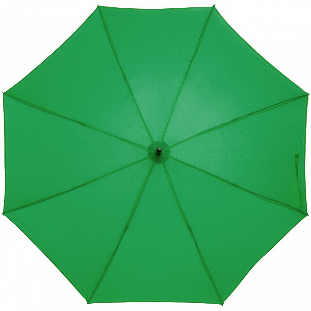 Зонт-трость Color Play, зеленый с логотипом в Белгороде заказать по выгодной цене в кибермаркете AvroraStore