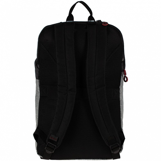 Рюкзак для ноутбука Burst Argentum, серый с темно-серым с логотипом в Белгороде заказать по выгодной цене в кибермаркете AvroraStore