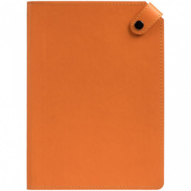 Ежедневник Angle, недатированный, оранжевый с логотипом в Белгороде заказать по выгодной цене в кибермаркете AvroraStore