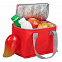 Сумка холодильник Vardo, красная с логотипом в Белгороде заказать по выгодной цене в кибермаркете AvroraStore