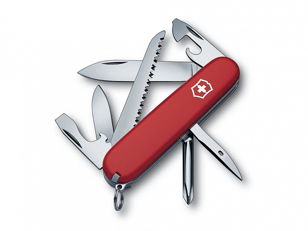 Нож перочинный «Hiker», 91 мм, 13 функций с логотипом в Белгороде заказать по выгодной цене в кибермаркете AvroraStore