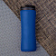 Термокружка FLOCK;  450 мл; темно-синий; пластик/металл с логотипом в Белгороде заказать по выгодной цене в кибермаркете AvroraStore