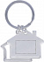 Брелок "домик" с логотипом в Белгороде заказать по выгодной цене в кибермаркете AvroraStore