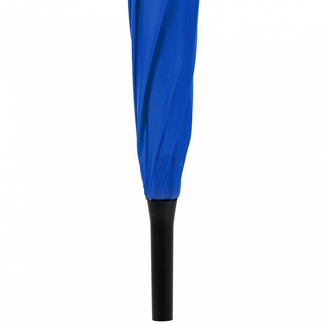 Зонт-трость Color Play, синий с логотипом в Белгороде заказать по выгодной цене в кибермаркете AvroraStore
