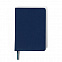 Ежедневник недатированный Duncan, А5,  темно-синий, белый блок с логотипом в Белгороде заказать по выгодной цене в кибермаркете AvroraStore
