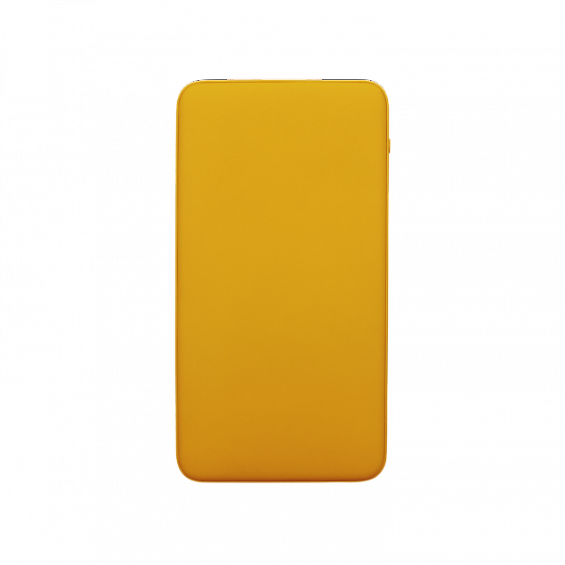 Внешний аккумулятор Bplanner Power 1 ST, софт-тач, 5000 mAh (желтый) с логотипом в Белгороде заказать по выгодной цене в кибермаркете AvroraStore