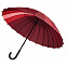 Зонт-трость «Спектр», черный с логотипом в Белгороде заказать по выгодной цене в кибермаркете AvroraStore