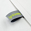 Лейбл тканевый Epsilon, S, серый с логотипом в Белгороде заказать по выгодной цене в кибермаркете AvroraStore