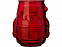 Подставка для чайной свечи Nouel из переработанного стекла, красный с логотипом в Белгороде заказать по выгодной цене в кибермаркете AvroraStore