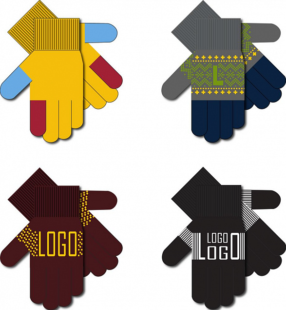 Перчатки на заказ Guanti, акрил с логотипом в Белгороде заказать по выгодной цене в кибермаркете AvroraStore