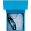 Коробка Quadra, голубая с логотипом в Белгороде заказать по выгодной цене в кибермаркете AvroraStore