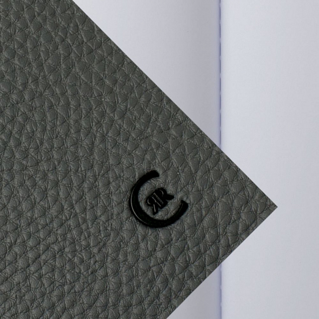 Блокнот Hamilton Mini, серый с логотипом в Белгороде заказать по выгодной цене в кибермаркете AvroraStore