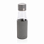 Стеклянная бутылка для воды Ukiyo с силиконовым держателем с логотипом в Белгороде заказать по выгодной цене в кибермаркете AvroraStore