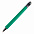 N5 soft,  ручка шариковая, зеленый/черный, пластик,soft-touch, подставка для смартфона с логотипом в Белгороде заказать по выгодной цене в кибермаркете AvroraStore