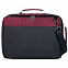 Рюкзак для ноутбука 2 в 1 twoFold, серый с бордовым с логотипом в Белгороде заказать по выгодной цене в кибермаркете AvroraStore