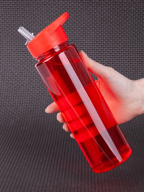 Бутылка для воды Holo, красная с логотипом в Белгороде заказать по выгодной цене в кибермаркете AvroraStore