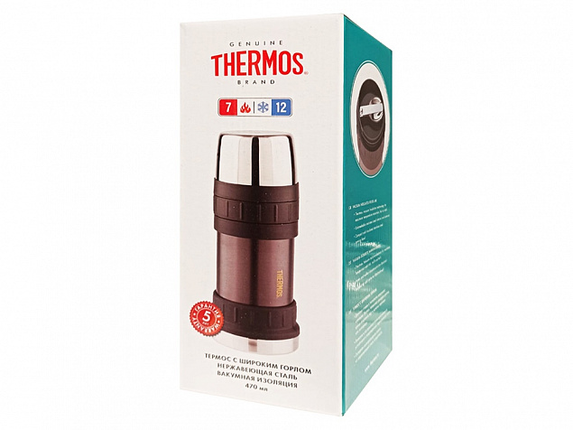 Термос для еды с ложкой Thermos 2345GM с логотипом в Белгороде заказать по выгодной цене в кибермаркете AvroraStore