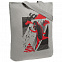 Холщовая сумка «Преодолень», серая с логотипом в Белгороде заказать по выгодной цене в кибермаркете AvroraStore
