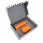 Набор Hot Box CS grey (оранжевый) с логотипом в Белгороде заказать по выгодной цене в кибермаркете AvroraStore