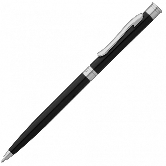 Ручка шариковая Reset, черная с логотипом в Белгороде заказать по выгодной цене в кибермаркете AvroraStore